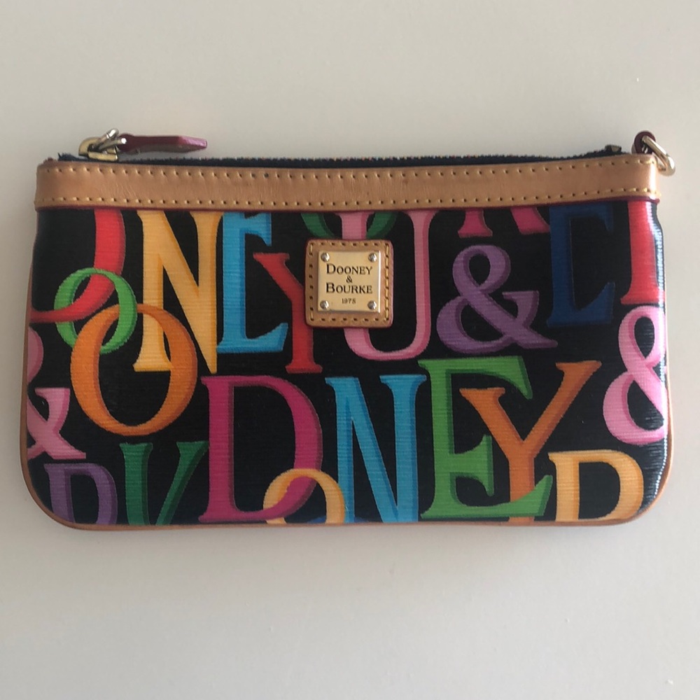 Dooney & Bourke Signature multi-colored mini bag
